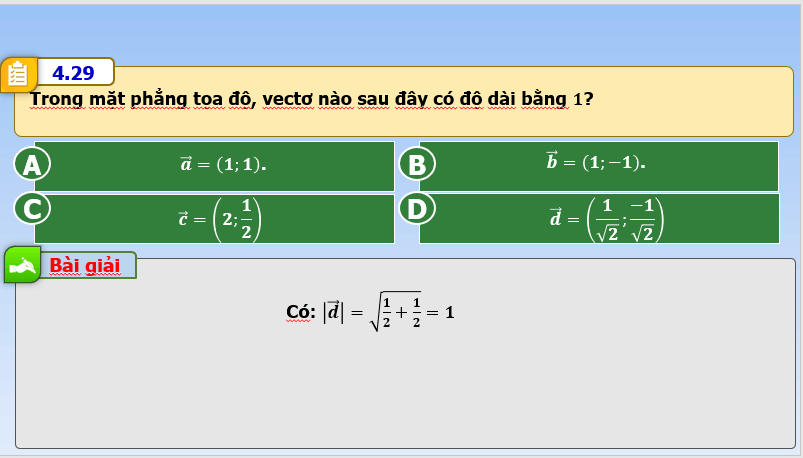 Giáo án điện tử Toán 10 Bài tập cuối chương 4 | PPT Toán 10 Kết nối tri thức