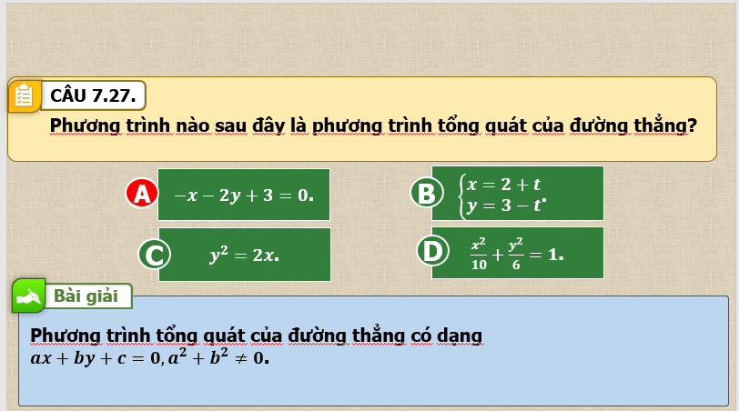 Giáo án điện tử Toán 10 Bài tập cuối chương 7 | PPT Toán 10 Kết nối tri thức