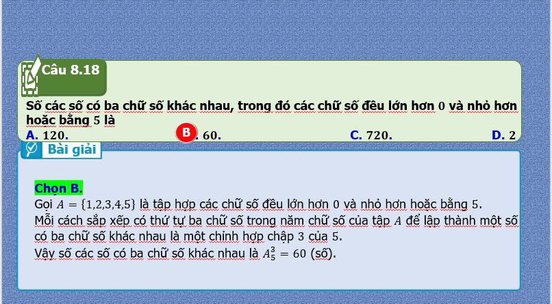 Giáo án điện tử Toán 10 Bài tập cuối chương 8 | PPT Toán 10 Kết nối tri thức