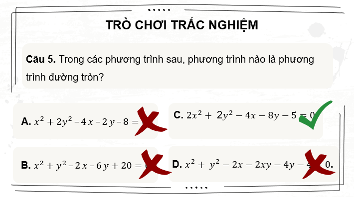 Giáo án điện tử Toán 10 Chân trời Bài tập cuối chương 9 | PPT Toán 10 Chân trời sáng tạo