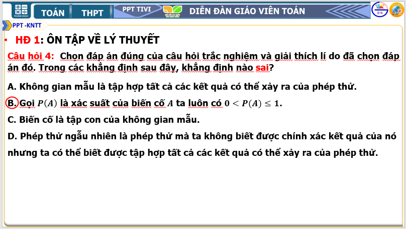 Giáo án điện tử Toán 10 Bài tập cuối chương 9 | PPT Toán 10 Kết nối tri thức