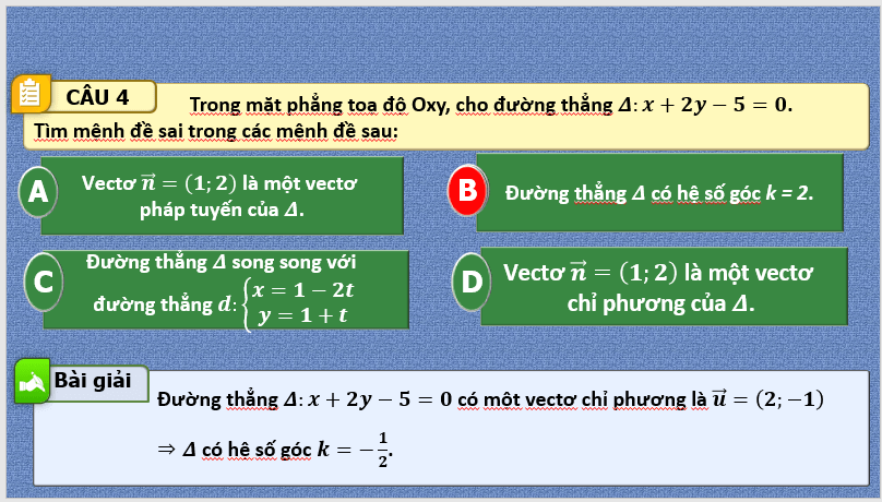 Giáo án điện tử Toán 10 Bài tập ôn tập cuối năm | PPT Toán 10 Kết nối tri thức