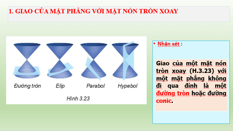 Giáo án điện tử Chuyên đề Toán 10 Kết nối Bài 8: Sự thống nhất giữa ba đường conic | PPT Chuyên đề học tập Toán 10 Kết nối tri thức