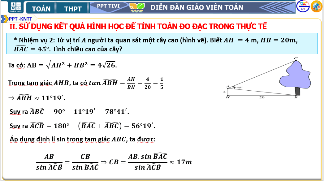 Giáo án điện tử Toán 10 Một số nội dung cho hoạt động trải nghiệm hình học | PPT Toán 10 Kết nối tri thức