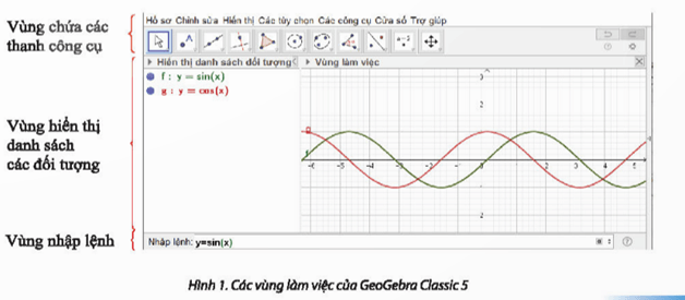 Giáo án Toán 11 Chân trời sáng tạo Bài 1: Tìm hiểu hàm số lượng giác bằng phần mềm GeoGebra