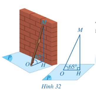 Giáo án Toán 11 Cánh diều Bài 3: Góc giữa đường thẳng và mặt phẳng. Góc nhị diện