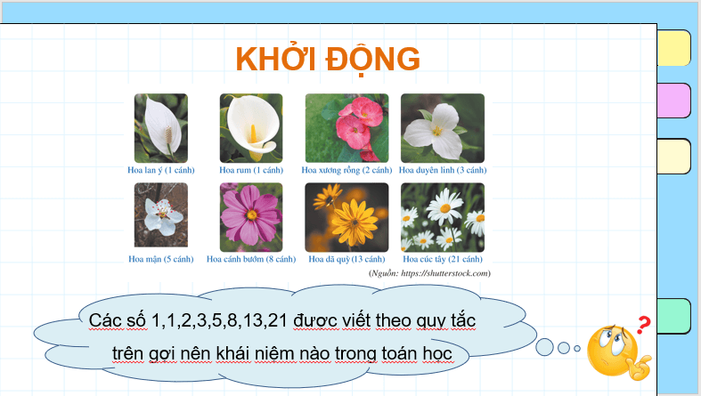 Giáo án điện tử Toán 11 Cánh diều Bài 1: Dãy số | PPT Toán 11