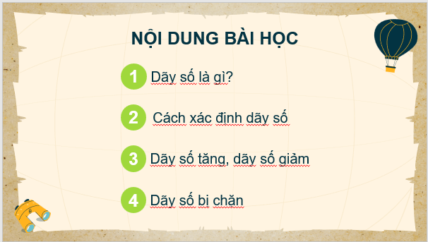 Giáo án điện tử Toán 11 Chân trời Bài 1: Dãy số | PPT Toán 11 Chân trời sáng tạo