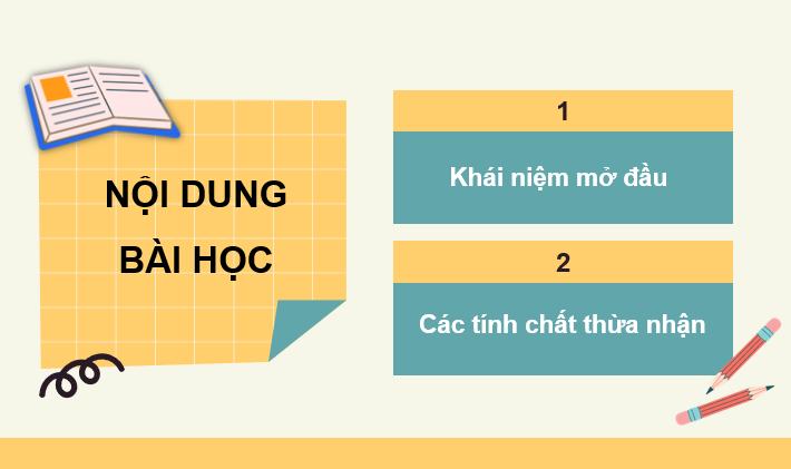 Giáo án điện tử Toán 11 Kết nối Bài 10: Đường thẳng và mặt phẳng trong không gian | PPT Toán 11 Kết nối tri thức