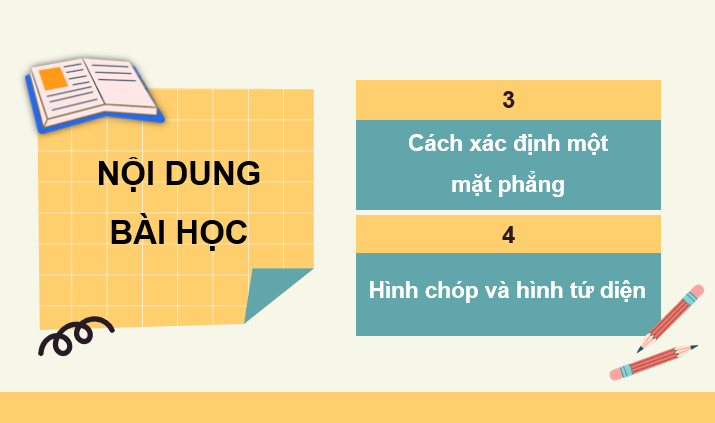 Giáo án điện tử Toán 11 Kết nối Bài 10: Đường thẳng và mặt phẳng trong không gian | PPT Toán 11 Kết nối tri thức