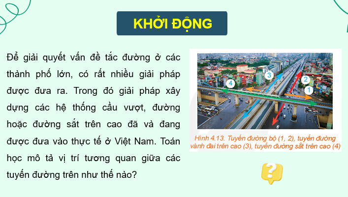 Giáo án điện tử Toán 11 Kết nối Bài 11: Hai đường thẳng song song | PPT Toán 11 Kết nối tri thức