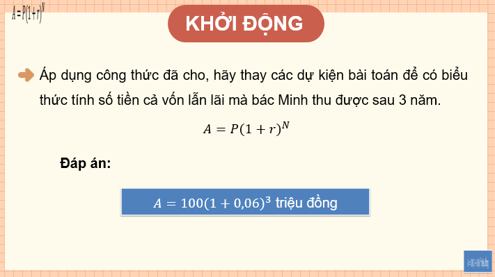 Giáo án điện tử Toán 11 Kết nối Bài 18: Lũy thừa với số mũ thực | PPT Toán 11 Kết nối tri thức