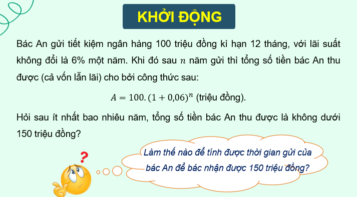 Giáo án điện tử Toán 11 Kết nối Bài 19: Lôgarit | PPT Toán 11 Kết nối tri thức