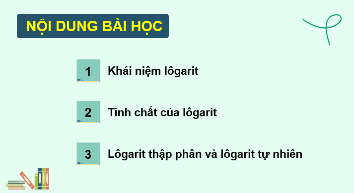 Giáo án điện tử Toán 11 Kết nối Bài 19: Lôgarit | PPT Toán 11 Kết nối tri thức