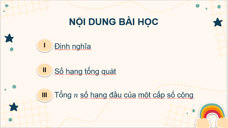 Giáo án điện tử Toán 11 Cánh diều Bài 2: Cấp số cộng | PPT Toán 11