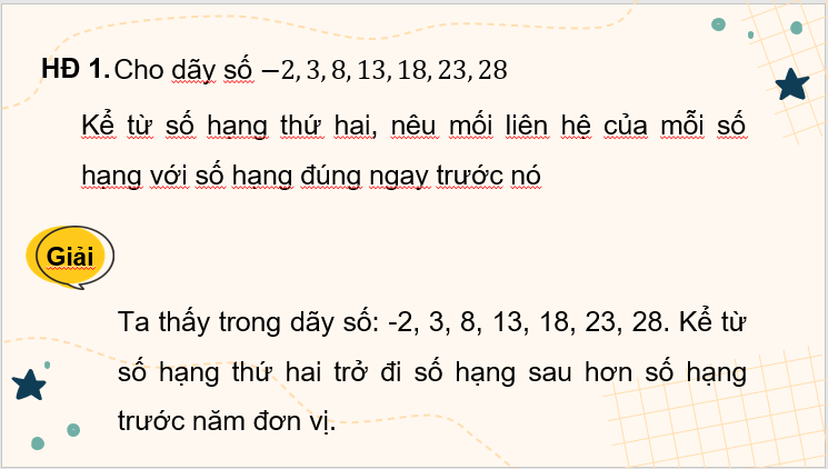 Giáo án điện tử Toán 11 Cánh diều Bài 2: Cấp số cộng | PPT Toán 11