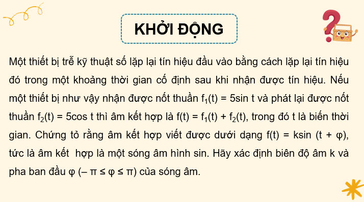 Giáo án điện tử Toán 11 Kết nối Bài 2: Công thức lượng giác | PPT Toán 11 Kết nối tri thức