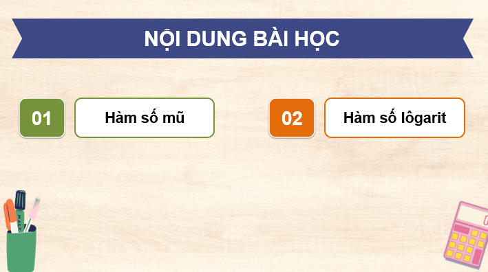 Giáo án điện tử Toán 11 Kết nối Bài 20: Hàm số mũ và hàm số lôgarit | PPT Toán 11 Kết nối tri thức