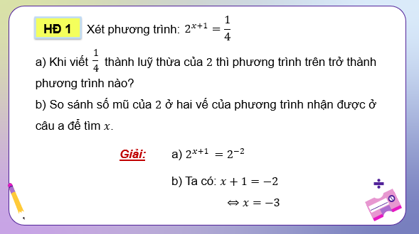 Giáo án điện tử Toán 11 Kết nối Bài 21: Phương trình, bất phương trình mũ và lôgarit | PPT Toán 11 Kết nối tri thức