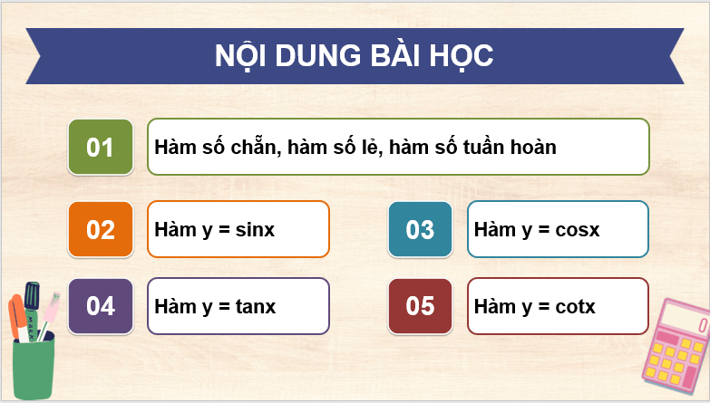 Giáo án điện tử Toán 11 Cánh diều Bài 3: Hàm số lượng giác và đồ thị | PPT Toán 11