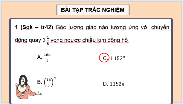 Giáo án điện tử Toán 11 Chân trời Bài tập cuối chương 1 | PPT Toán 11 Chân trời sáng tạo