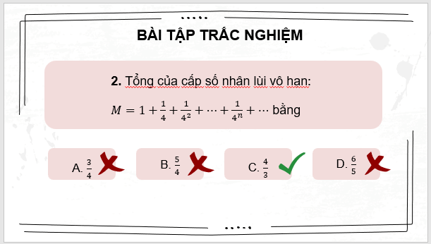 Giáo án điện tử Toán 11 Chân trời Bài tập cuối chương 3 | PPT Toán 11 Chân trời sáng tạo