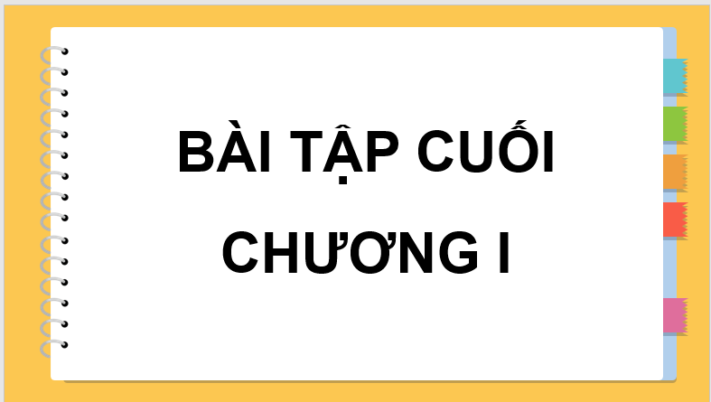 Giáo án điện tử Toán 11 Cánh diều Bài tập cuối chương 1 | PPT Toán 11