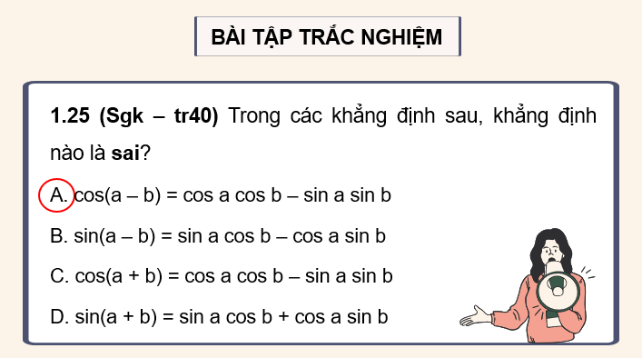 Giáo án điện tử Toán 11 Kết nối Bài tập cuối chương 1 | PPT Toán 11 Kết nối tri thức