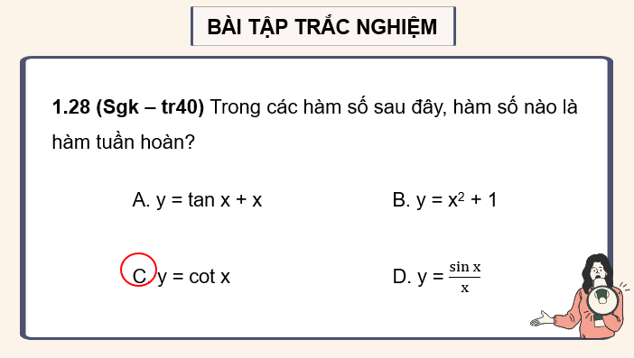 Giáo án điện tử Toán 11 Kết nối Bài tập cuối chương 1 | PPT Toán 11 Kết nối tri thức