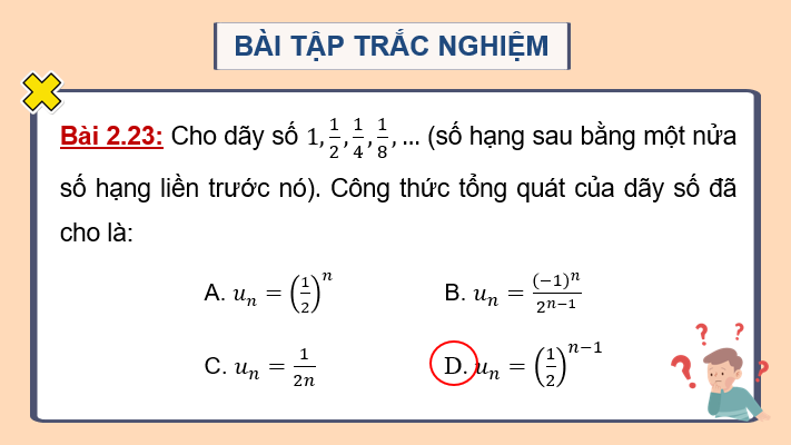 Giáo án điện tử Toán 11 Kết nối Bài tập cuối chương 2 | PPT Toán 11 Kết nối tri thức