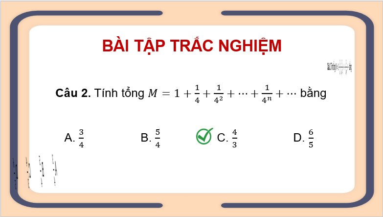 Giáo án điện tử Toán 11 Cánh diều Bài tập cuối chương 3 | PPT Toán 11