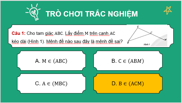 Giáo án điện tử Toán 11 Chân trời Bài tập cuối chương 4 | PPT Toán 11 Chân trời sáng tạo