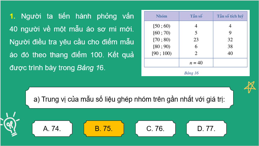 Giáo án điện tử Toán 11 Cánh diều Bài tập cuối chương 5 | PPT Toán 11