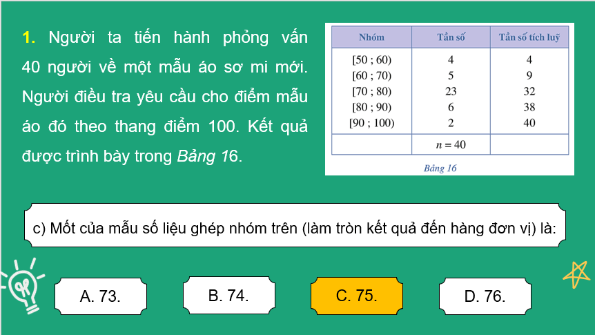 Giáo án điện tử Toán 11 Cánh diều Bài tập cuối chương 5 | PPT Toán 11