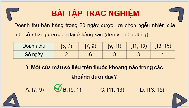 Giáo án điện tử Toán 11 Chân trời Bài tập cuối chương 5 | PPT Toán 11 Chân trời sáng tạo