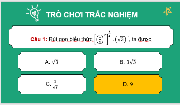 Giáo án điện tử Toán 11 Chân trời Bài tập cuối chương 6 | PPT Toán 11 Chân trời sáng tạo