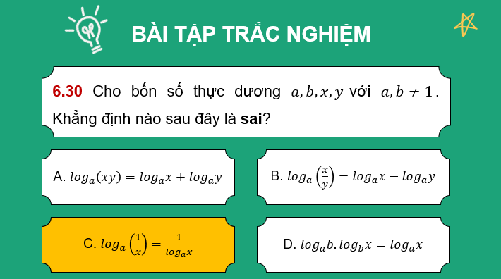 Giáo án điện tử Toán 11 Kết nối Bài tập cuối chương 6 | PPT Toán 11 Kết nối tri thức