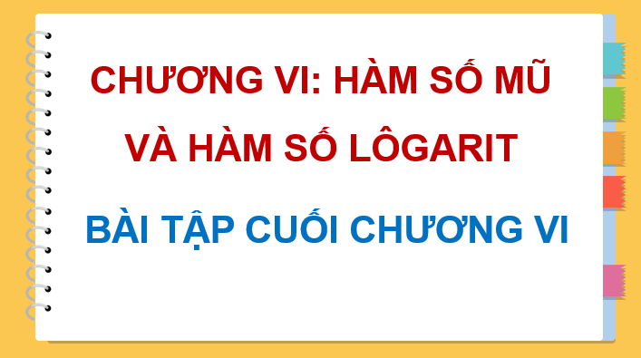 Giáo án điện tử Toán 11 Kết nối Bài tập cuối chương 6 | PPT Toán 11 Kết nối tri thức