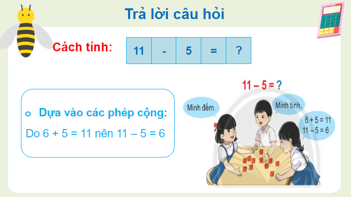 Giáo án điện tử 11 trừ đi một số lớp 2 | PPT Toán lớp 2 Chân trời sáng tạo