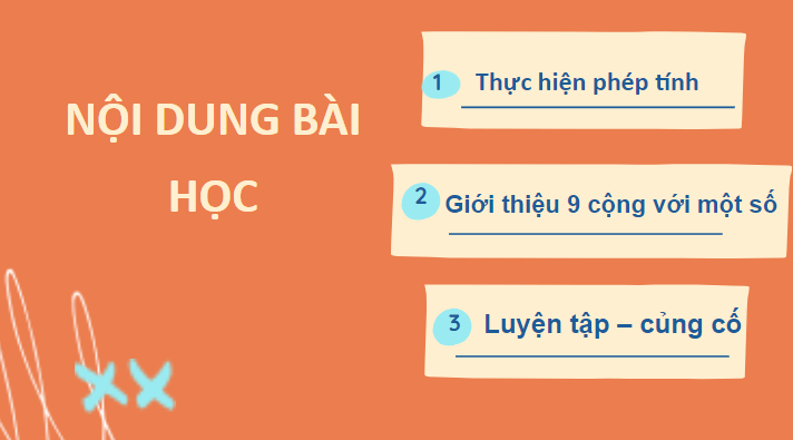 Giáo án điện tử 9 cộng với một số lớp 2 | PPT Toán lớp 2 Chân trời sáng tạo