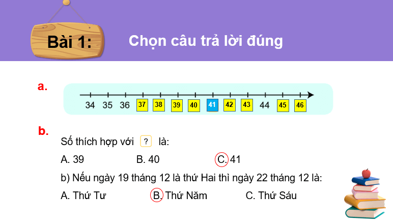 Giáo án điện tử Toán lớp 2 Bài 36: Ôn tập chung | PPT Toán lớp 2 Kết nối tri thức