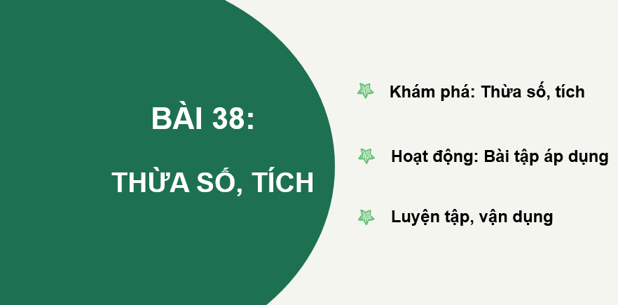 Giáo án điện tử Toán lớp 2 Bài 38: Thừa số, tích | PPT Toán lớp 2 Kết nối tri thức