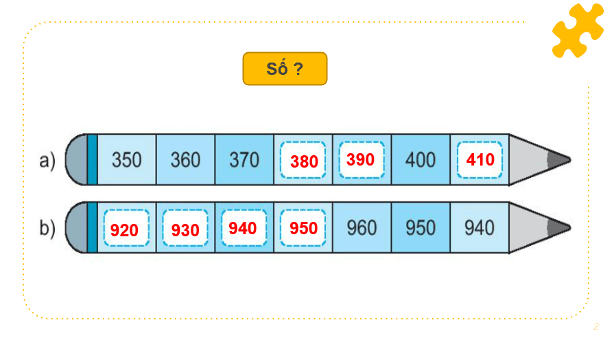 Giáo án điện tử Toán lớp 2 Bài 50: So sánh các số tròn trăm, tròn chục | PPT Toán lớp 2 Kết nối tri thức