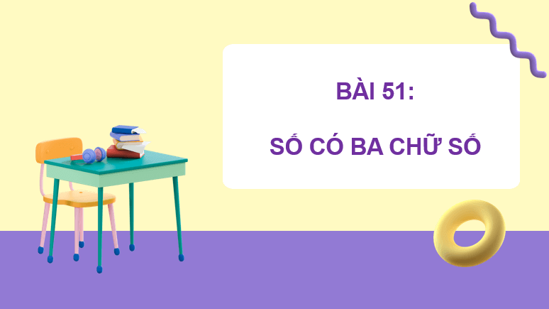 Giáo án điện tử Toán lớp 2 Bài 51: Số có ba chữ số | PPT Toán lớp 2 Kết nối tri thức