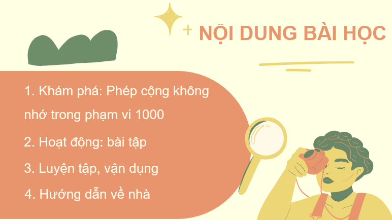 Giáo án điện tử Toán lớp 2 Bài 59: Phép cộng (không nhớ) trong phạm vi 1000 | PPT Toán lớp 2 Kết nối tri thức