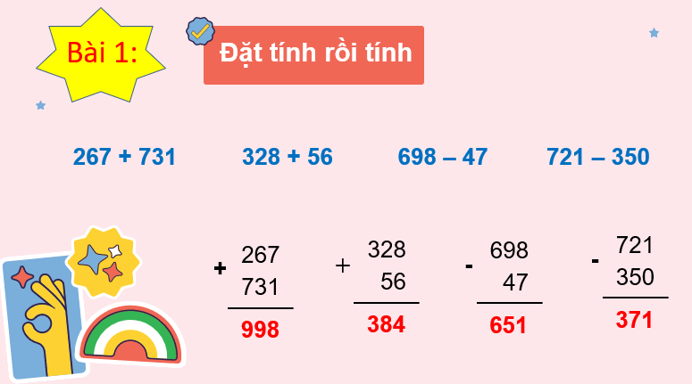 Giáo án điện tử Toán lớp 2 Bài 63. Luyện tập chung | PPT Toán lớp 2 Kết nối tri thức