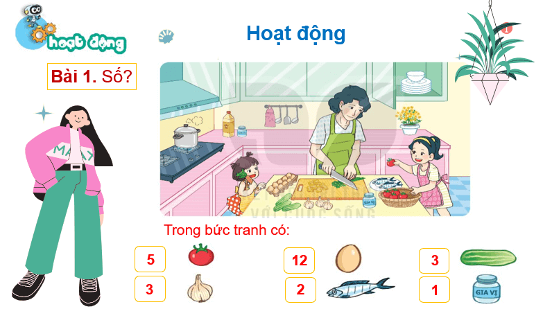 Giáo án điện tử Toán lớp 2 Bài 67: Thực hành và trải nghiệm thu thập, phân loại, kiểm đếm số liệu | PPT Toán lớp 2 Kết nối tri thức