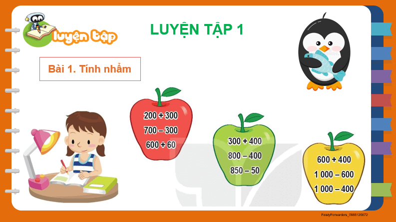 Giáo án điện tử Toán lớp 2 Bài 70: Ôn tập phép cộng, phép trừ trong phạm vi 1000 | PPT Toán lớp 2 Kết nối tri thức