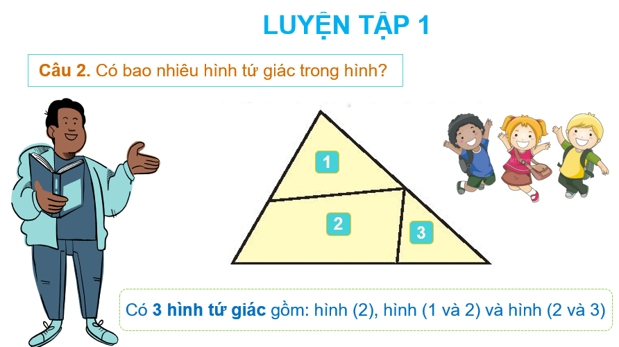 Giáo án điện tử Toán lớp 2 Bài 72: Ôn tập về hình học | PPT Toán lớp 2 Kết nối tri thức