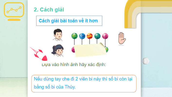 Giáo án điện tử Toán lớp 2 Bài toán ít hơn | PPT Toán lớp 2 Chân trời sáng tạo